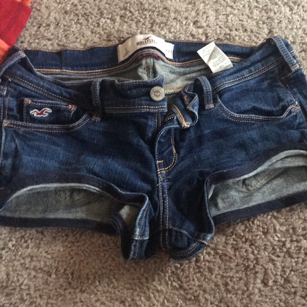 Hollister jean shorts